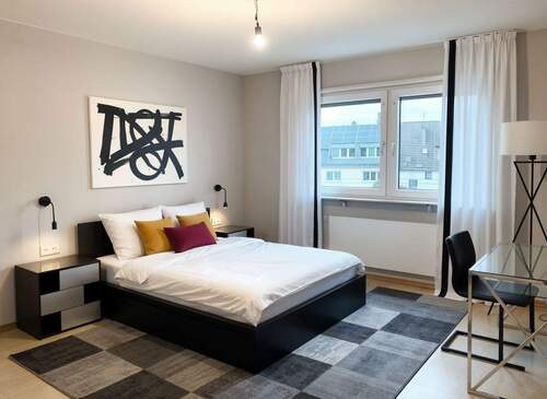 Schlafen - Wohnbeispiel (KI generiert) - 