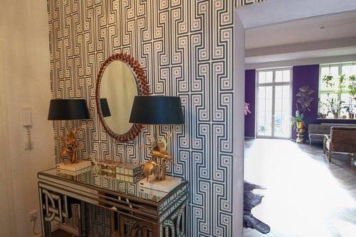 Flur Blick in den Wohnraum - 4 Zimmer Etagenwohnung in Berlin