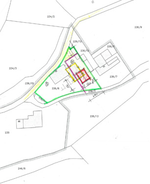 Lageplan Bebauung - 