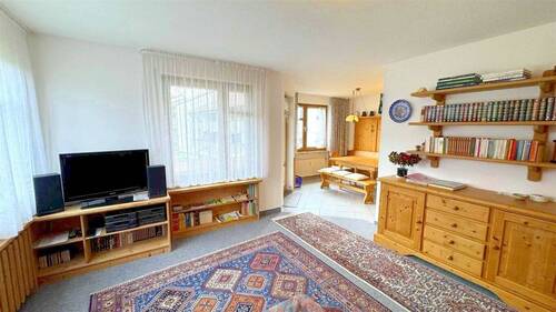 Wohnzimmer - Etagenwohnung mit 80,00 m² in Garmisch-Partenkirchen zur Miete