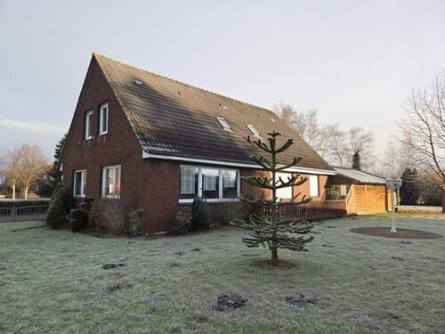 Frontansicht - 5 Zimmer Einfamilienhaus zum Kaufen in Rhauderfehn