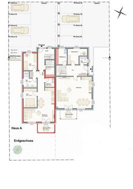 Whg. 1 EG - Etagenwohnung mit 85,70 m&sup2; in Delbrück zum Kaufen