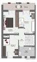 Grundriss Obergeschoss - 