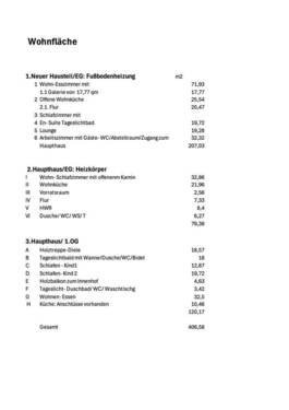 Wohnfläche - 