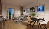 Innenvisualisierung Wohnzimmer 1 Zimmer EG - 