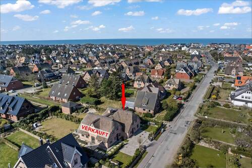Ansicht - Sylt-Wenningstedt Neubau Doppelhaushälfte unter Reet