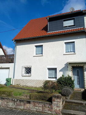 Vorderansicht 03 - 7 Zimmer Doppelhaushälfte in Saarbrücken Dudweiler