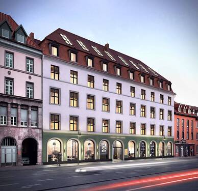 Frontalansicht - SANIERUNGSOBJEKT - Microapartments für Erfurt