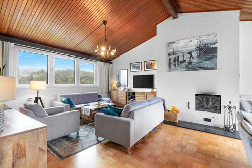 Wohnzimmer mit Aussicht - Reihenendhaus mit Fernblick & Wohlfühlfaktor - Gummersbach-Windhagen