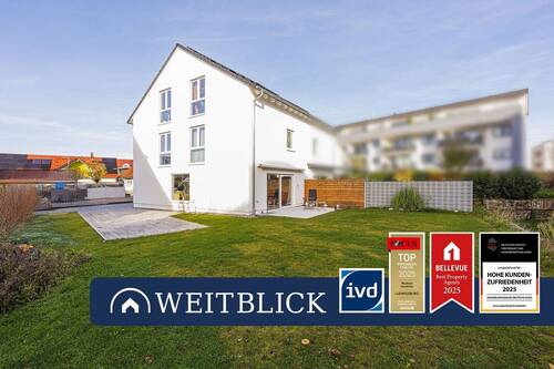 Gartenansicht - WEITBLICK: Wohnen, wo es am schönsten ist!