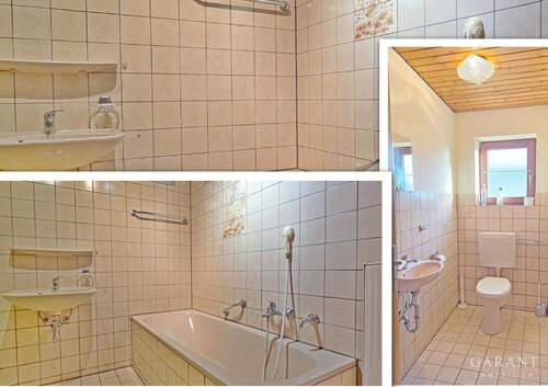 OG Badezimmer, EG Gäste WC - 
