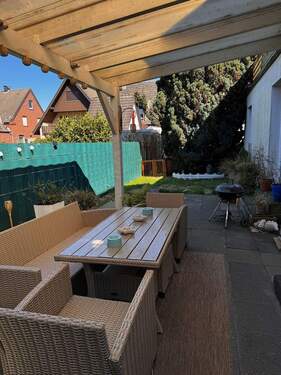 Terrasse - Erdgeschoss Wohnung in zentraler Lage von Harsewinkel
