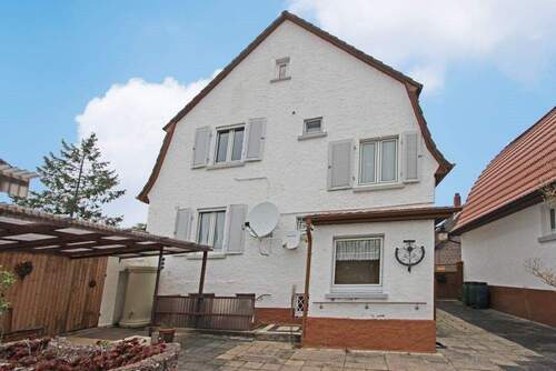 Rückansicht - 4 Zimmer Einfamilienhaus zum Kaufen in Darmstadt