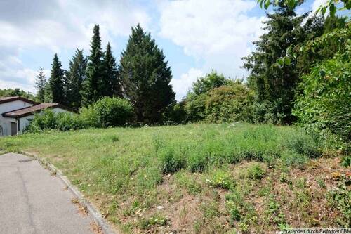 Bauplatz Blickrichtung Südwest - Grundstück in Remseck