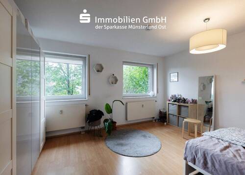 Schlafzimmer - 3 Zimmer Etagenwohnung in Münster