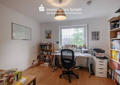 Home-Office - Etagenwohnung mit 80,00 m&sup2; in Münster zum Kaufen
