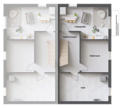 Doppelhaus Aura 125 - 
