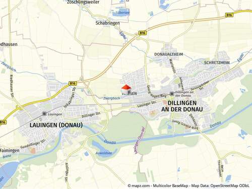 Geolyzer Kartenausschnitt - 