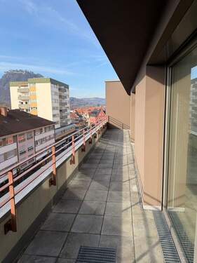 Aussicht Richtung Hohentwiel - 2 Zimmer Etagenwohnung in Singen