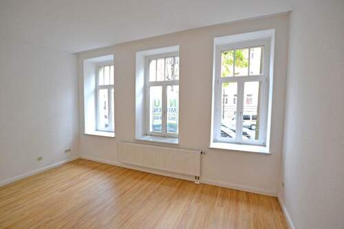 Schlafzimmer - Etagenwohnung mit 53,90 m&sup2; in Leipzig zur Miete