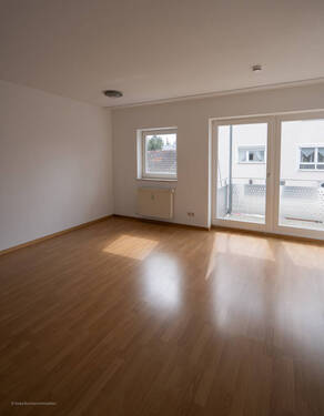 Wohnzimmer - Etagenwohnung mit 48,00 m&sup2; in Unterhaching zur Miete