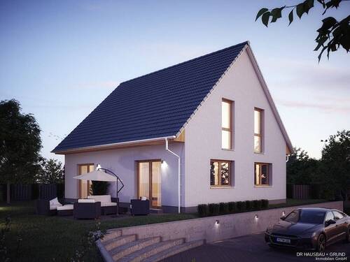 Alto610_Putz_Garten_Abend_bb6eab7110 - 5 Zimmer Einfamilienhaus zum Kaufen in Süderdonn