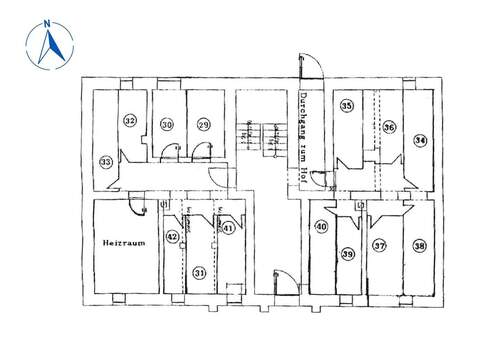 Etagenplan Kellergeschoss - 