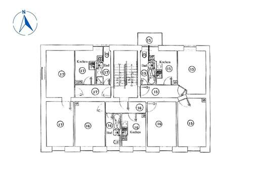 Etagenplan Erdgeschoss - 