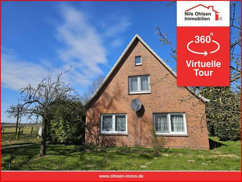 Titelbild - Einfamilienhaus in Feldrandlage mit Instandsetzungsbedarf