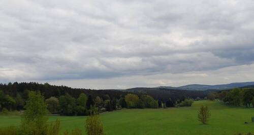 Blick vom Balkon - Traumhafter Ausblick Erzgebirge
