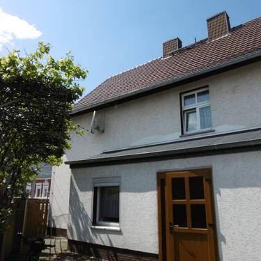 Hintereingang - Einfamilienhaus mit 120,00 m&sup2; in Jessen zum Kaufen