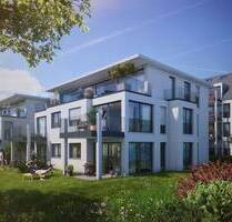 Wohnen am Stadtgarten - exklusive 2-Zimmer Wohnung - barrierefrei - mod. Küche - KFW 55 - Böblingen