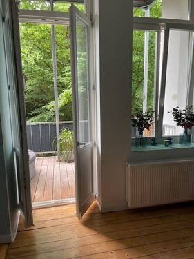 Zugang zum Balkon vom Schlafzimmer - 