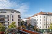 Blick von Balkon 2 in die Umgebung - 4 Zimmer Etagenwohnung in Berlin