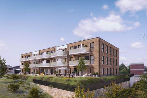 Großzügige Balkone, Terrassen und viel Grünfläche - 3 Zimmer Etagenwohnung zum Kaufen in Pentling