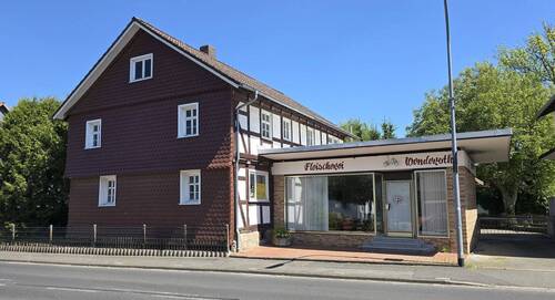 Haus u Laden - 1 Zimmer Mehrfamilienhaus, Wohnhaus zum Kaufen in Eschwege / Niederhone