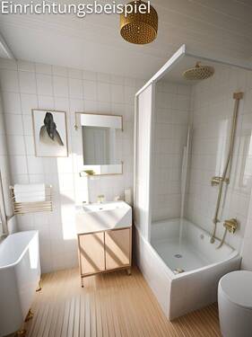 Einliegerwohnung Badezimmer - 