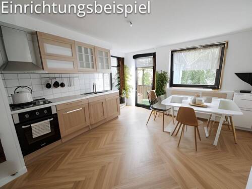 Küche mit Essecke - 