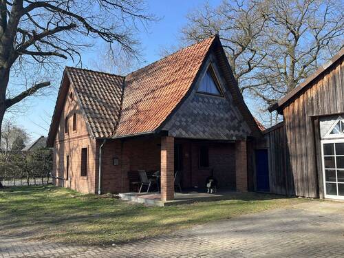 Eingangsbereich und Terrasse - 