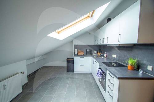 Küche - Etagenwohnung mit 70,00 m&sup2; in Essenbach zur Miete