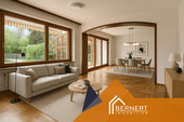 Wohnzimmer EG visualisiert - 4 Zimmer Etagenwohnung in Sonnefeld