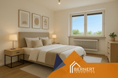 Schlafzimmer Beispiel visualisiert - Etagenwohnung mit 139,00 m² in Sonnefeld zum Kaufen