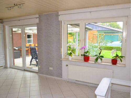 Blick auf die Terasse - 