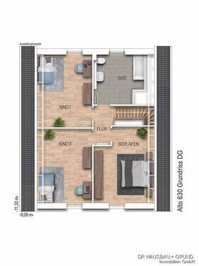 AL630_Prospekt_DG - Einfamilienhaus mit 142,00 m² in Süderhackstedt zum Kaufen