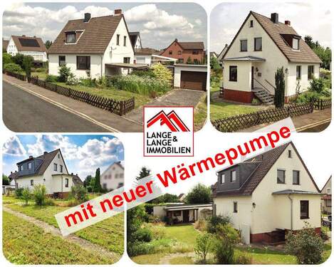 Mit Wärmepumpe - Klasse C - Edemissen - Mit neuer Wärmepumpe - teilsaniertes Einfamilienhaus mit Sanierungsfahrplan