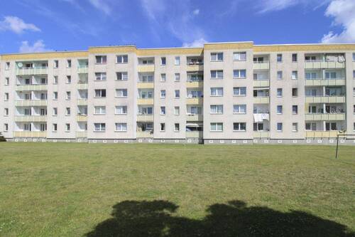 Rückansicht - 2 Zimmer Etagenwohnung zum Kaufen in Parchim