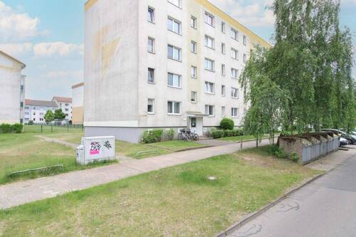 Außenansicht - 2 Zimmer Etagenwohnung in Parchim