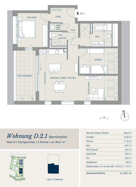 Wohnung D 2.1 - 