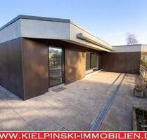 Sofort bezugsfertig: helles 3-Zi.-Penthouse mit gr. Dachterrasse, 2 Bädern + TG-Stellplatz in Blankenese - Hamburg