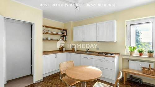 Küche 1-Musterfoto (virtuelle Inszenierung)1 - Etagenwohnung mit 106,00 m&sup2; in Köln zum Kaufen